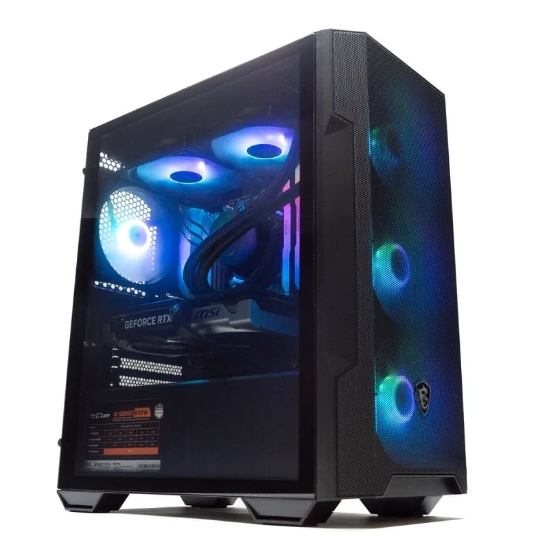 PcCom Ready AMD Ryzen 7 7700X / 32GB / 1TB SSD / RTX 5060 Ti 8GB + Windows 11 Home PCC-READY-7700X-5060TI8GB-W11