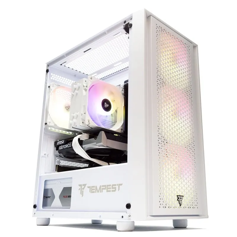 PcCom Ready Intel Core i5-12400F / 32GB / 1TB SSD / RTX 5060 V2 Blanco / Windows 11 Home PCC-READY-12400F32GBWHT-5060-W11