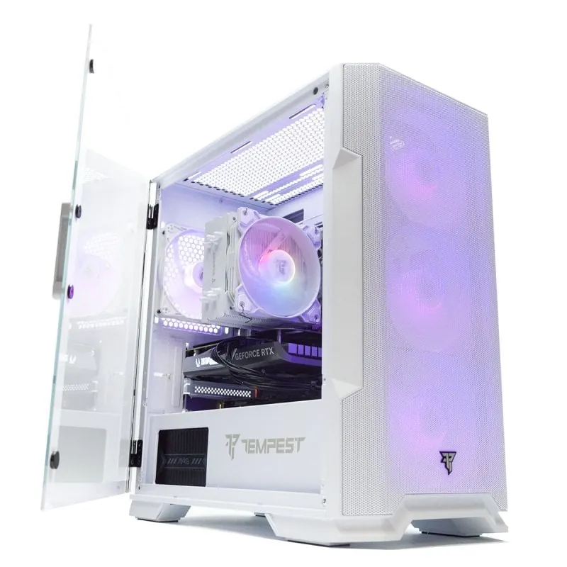 PcCom Ready Intel Core i5-12400F / 32GB / 1TB SSD / RTX 4060 / Windows 11 Home - Blanco V2 PCCOMREADY4060BWV2