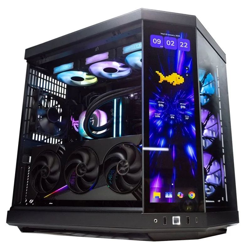 PcCom Ultimate Ryzen 9 9950X3D / 128GB / 4TB M.2 / RTX 5090 + Windows 11 Pro PCCOMULTM9950X5090WP