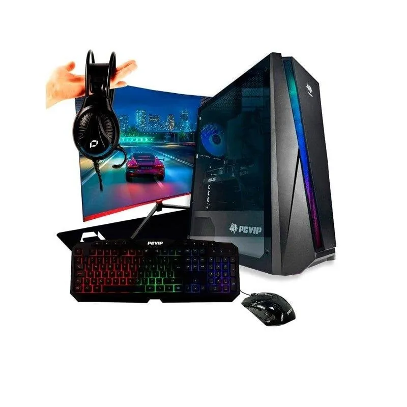 PcVIP Eris I AMD Ryzen 5 8400F 32GB 1TB SSD RTX 5060 Ti Windows 11 Monitor 27" Periféricos IB-TPC0803