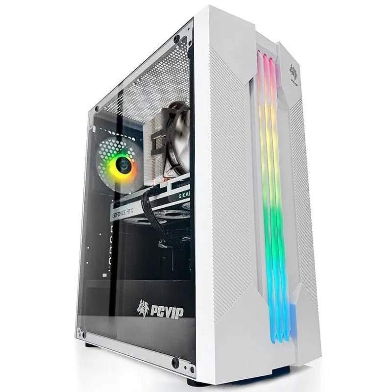 PcVIP Shield WT / AMD Ryzen 5 5500 / 16GB RAM DDR4 / 1TB SSD / RTX 5060 8GB GDDR7 / Windows 11 Pro IB-TPC1091
