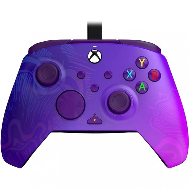 PDP Rematch Purple Fade Mando con Cable para Xbox X/S/One/PC 049-023-PF