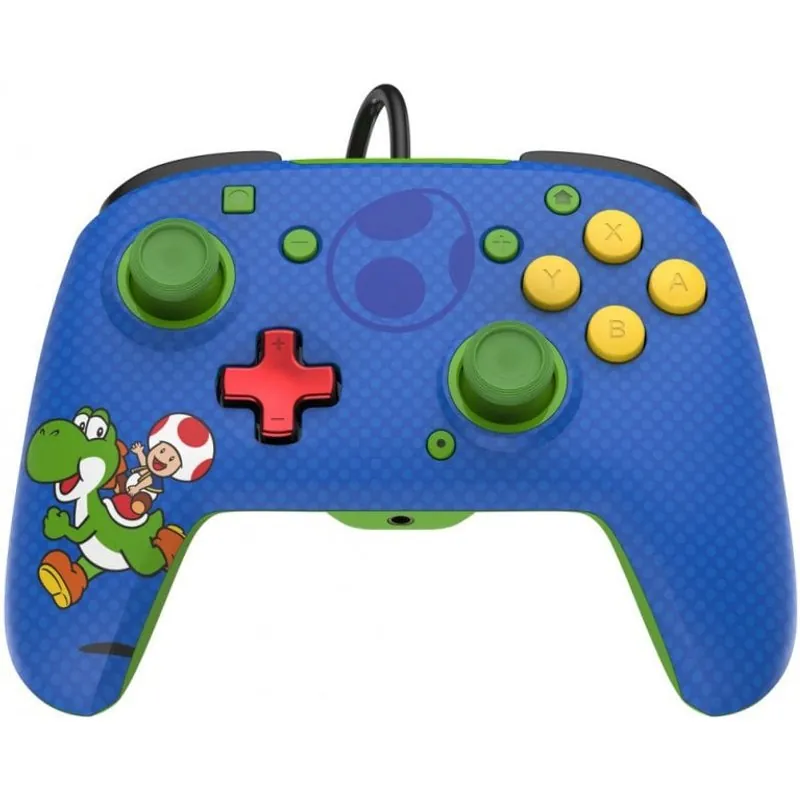 PDP Rematch Toad & Yoshi Mando con Cable para Nintendo Switch/OLED 500-134-YOSHI