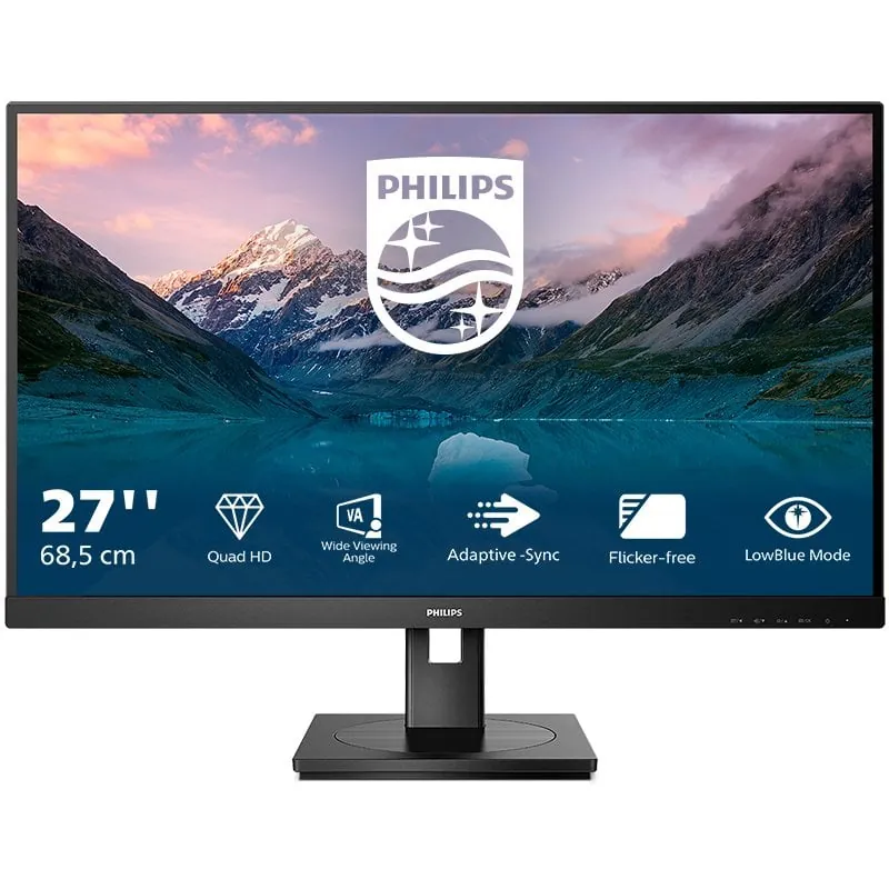Philips 275S9JML/00 pantalla para PC 68,6 cm (27 pulgadas pulgadas) 2560 x 1440 Pixeles Negro 