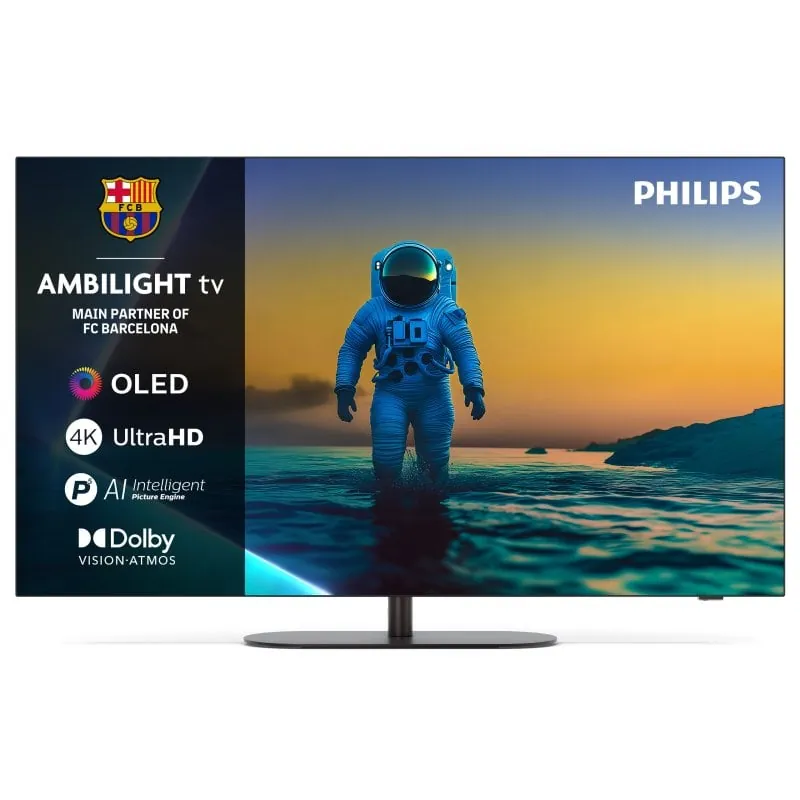 Philips Ambilight OLED 48" 48OLED820 UltraHD 4K Dolby Vision y Dolby Atmos Google TV 48OLED820/12