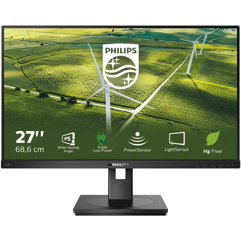 Philips B Line 272B1G/00 LED display 68,6 cm (27 pulgadas pulgadas) 1920 x 1080 Pixeles Full HD Negro 