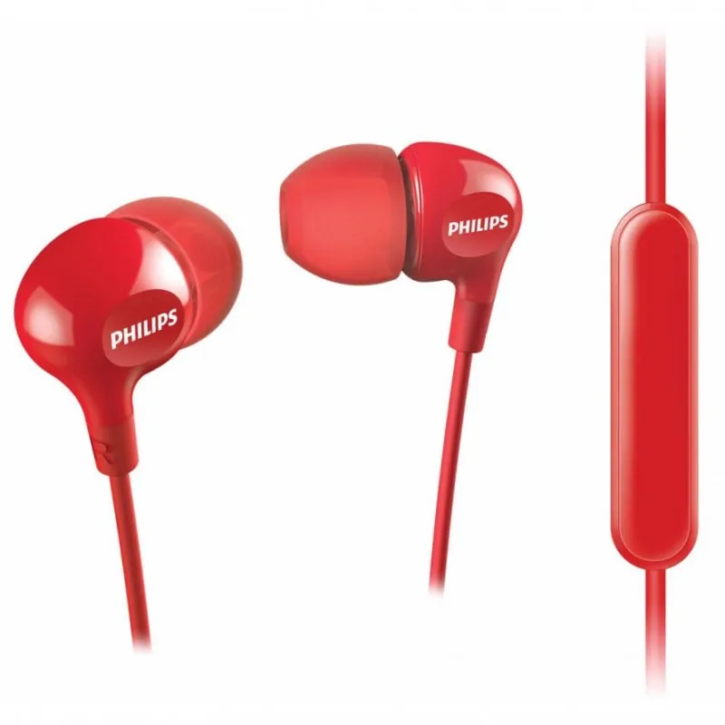Philips SHE3555RD/00 Auriculares Intrauditivos Rojos SHE3555RD/00