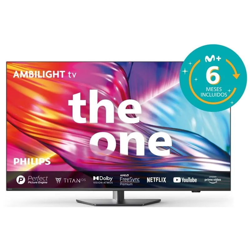 Philips The One 55PUS8919 55" LED UltraHD 4K Ambilight TV 120Hz Dolby Vision y Atmos 55PUS8919/12