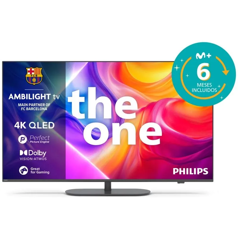 Philips The One Ambilight QLED 65" 65PUS9010 UltraHD 4K Dolby Vision Dolby Atmos Titan OS 65PUS9010/12