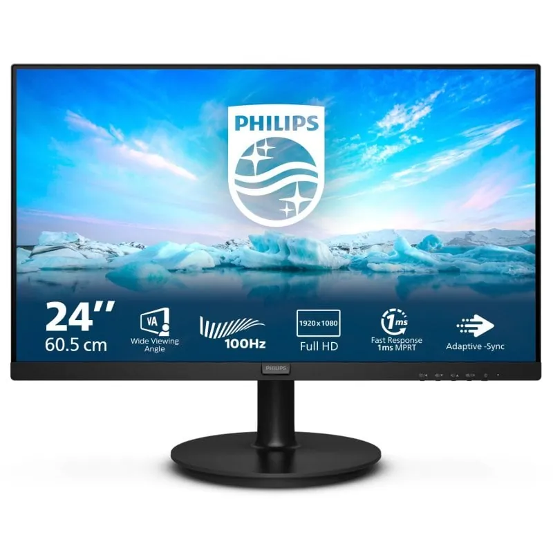 Philips V Line 241V8LAB/00 23.8" LED VA FullHD 100Hz 241V8LAB/00