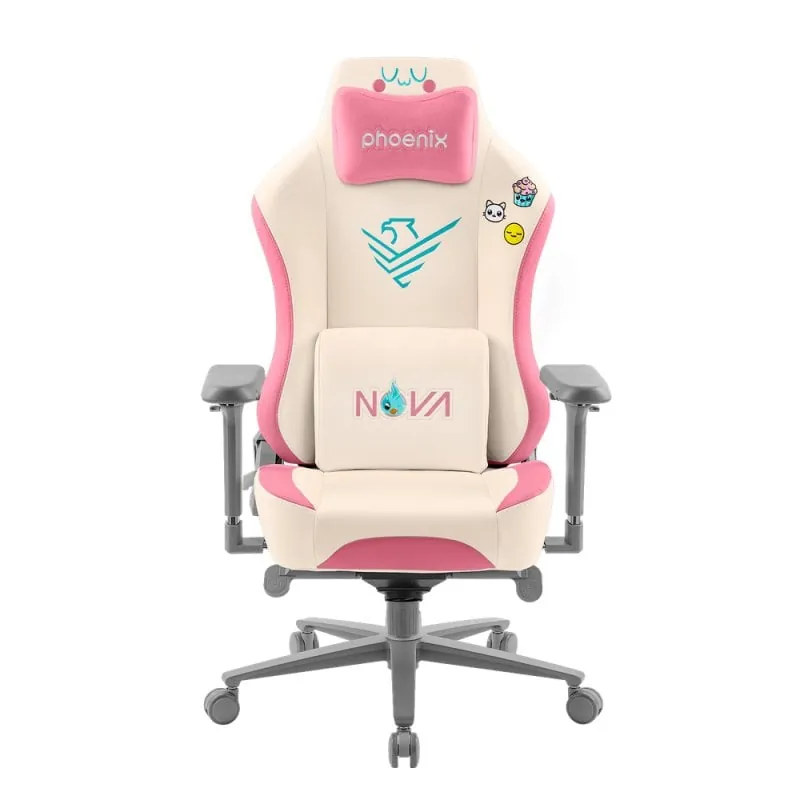 Phoenix Nova Cream Edition Silla Gaming Rosa NOVA-KA