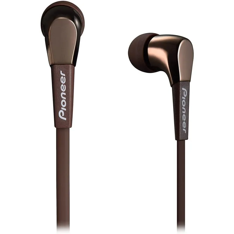 Pioneer SE-CL722T Auriculares con Micrófono Marrones SE-CL722T-T