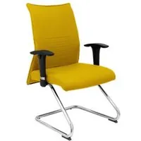 Piqueras y Crespo Albacete Sillón Confidente Patín Bali Amarillo 208CPBALI100