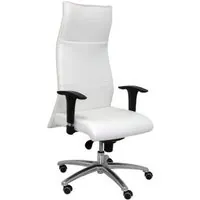 Piqueras y Crespo Albacete XL Sillón Similpiel con Espuma Viscoelástica Blanco 206SXLSPBL