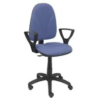 Piqueras y Crespo Algarra Bali Silla de Oficina con Brazos Fijos Azul Claro 1006CPBALI261BGOLF