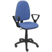 Piqueras y Crespo Algarra Bali Silla de Oficina con Brazos Fijos Azul Marino 1006CPBALI200BGOLF
