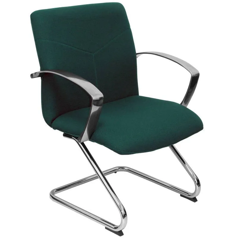 Piqueras y Crespo Caudete Confidente Patín Bali Silla de Oficina Verde 117CPBALI426