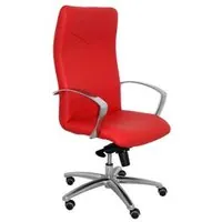 Piqueras y Crespo Caudete Sillón Piel Rojo Ferrari 115DBPIELRJ