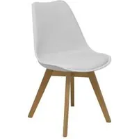 Piqueras y Crespo Don Rodrigo Pack 4 Sillas 2.0 Color Blanco PACK4351PTBLSP10