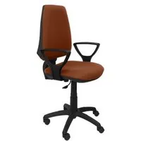 Piqueras y Crespo Elche CP Bali Silla de Oficina Brazos Fijos Ruedas Nylon Marrón 14CPBALI363BGOLF