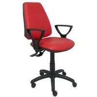 Piqueras y Crespo Elche Silla Sincro Similpiel Rojo con Brazos 14SSPV79NBGOLF