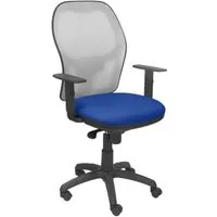 Piqueras y Crespo Jorquera Silla Malla Gris Asiento Bali Azul 15SGRBALI229