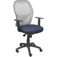 Piqueras y Crespo Jorquera Silla Malla Gris Asiento Bali Azul Marino 15SGRBALI200