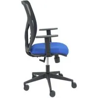 Piqueras y Crespo Motilla Silla Malla Brazo Regulable Negra Asiento Bali Azul 21SBALI229B10