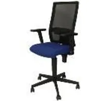 Piqueras y Crespo Povedilla Silla Respaldo Malla Negro Asiento Bali Azul 276DSBALI229