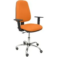Piqueras y Crespo Socovos Silla Bali Naranja con Brazos Regulables 17CPBALI308B10