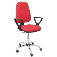 Piqueras y Crespo Socovos Silla Bali Rojo con Brazos Fijos 17CPBALI350BGOLF