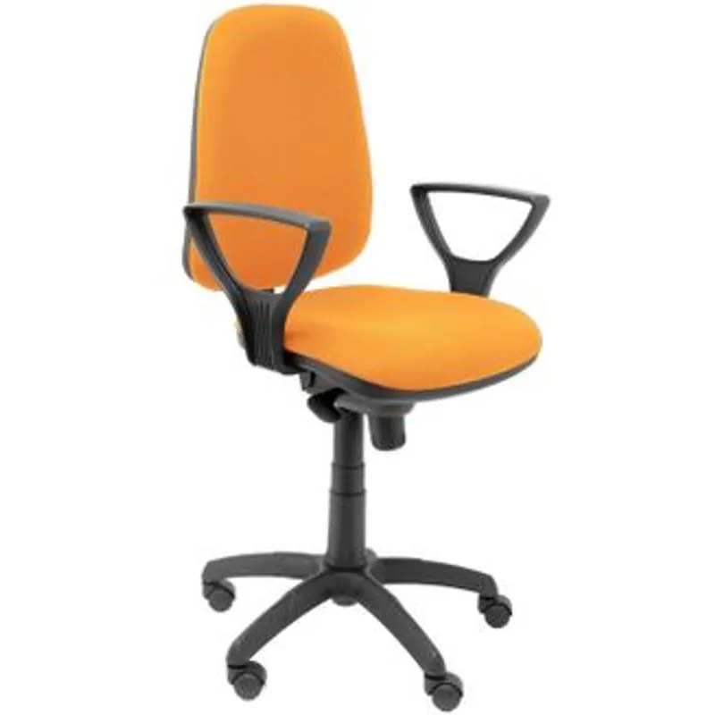 Piqueras y Crespo Tarancón Bali Silla Oficina con Brazos Fijos Naranja Claro 1017SBALI308BGOLF