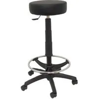 Piqueras y Crespo Tolosa Taburete Similpiel Negro T10SPNE