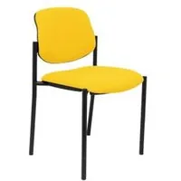 Piqueras y Crespo Villalgordo Silla Fija Bali Amarillo Chasis Negro 27NBALI100