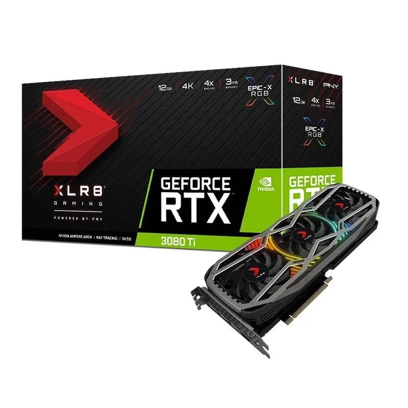 PNY GeForce RTX 3080 Ti XLR8 Gaming REVEL Edition 12GB GDDR6X VCG3080T12TFXPPB