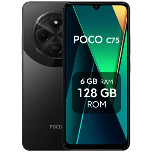 POCO C75 6/128GB Negro Libre MZB0HSOEU