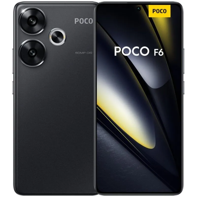 POCO F6 5G 12/512GB Negro Libre MZB0H9NEU