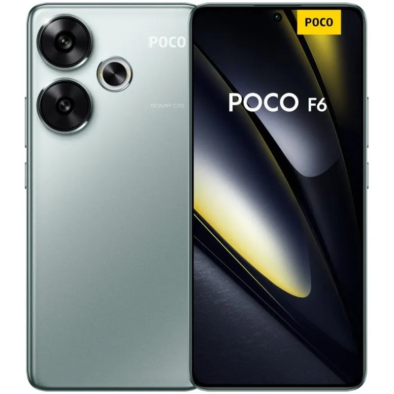 POCO F6 5G 12/512GB Verde Libre MZB0H9LEU