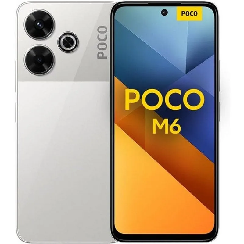 POCO M6 6/128GB Plata Libre MZB0H8JEU