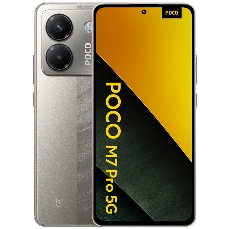 POCO M7 Pro 5G Smartphone 6.67" 12GB/512GB Dual SIM 5G 5110mAh 45W 50MP Plata MZB0LO2EU