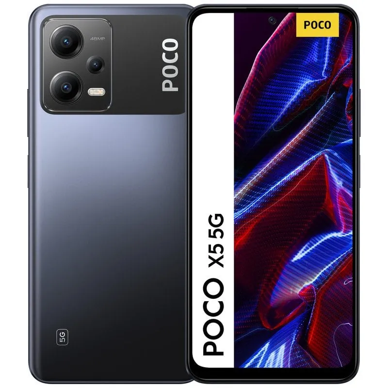 POCO X5 5G 8/256GB Negro Libre + Cable USB-C a Jack MZB0D63EU