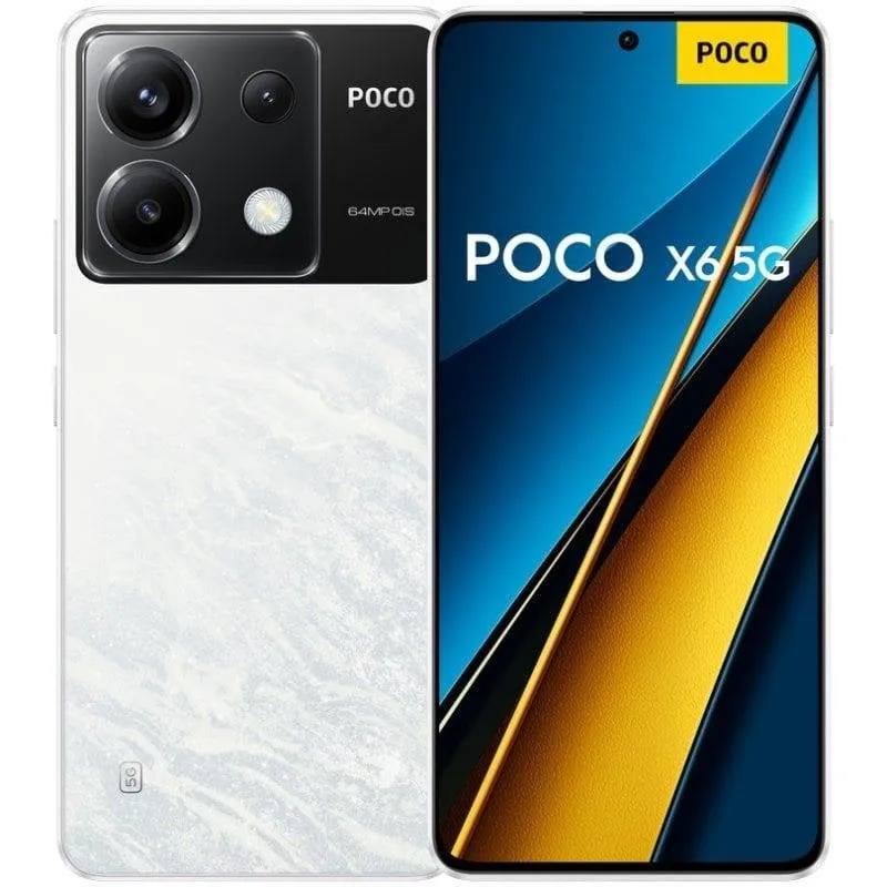 POCO X6 5G 8GB 256GB 6.67" Blanco MZB0FRZEU