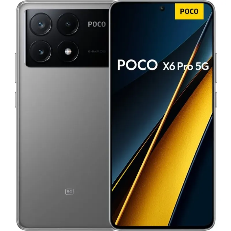 POCO X6 Pro 5G 12/512GB Gris Libre MZB0FVEEU