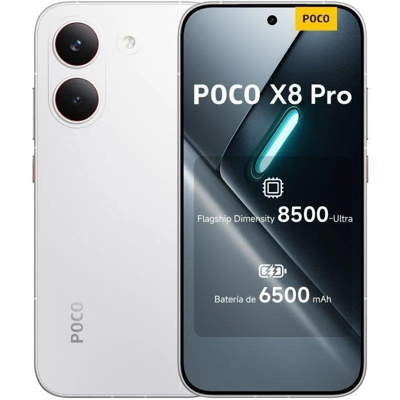 POCO X8 Pro 5G 8GB 256GB 6.59" Blanco MZB0N2KEU