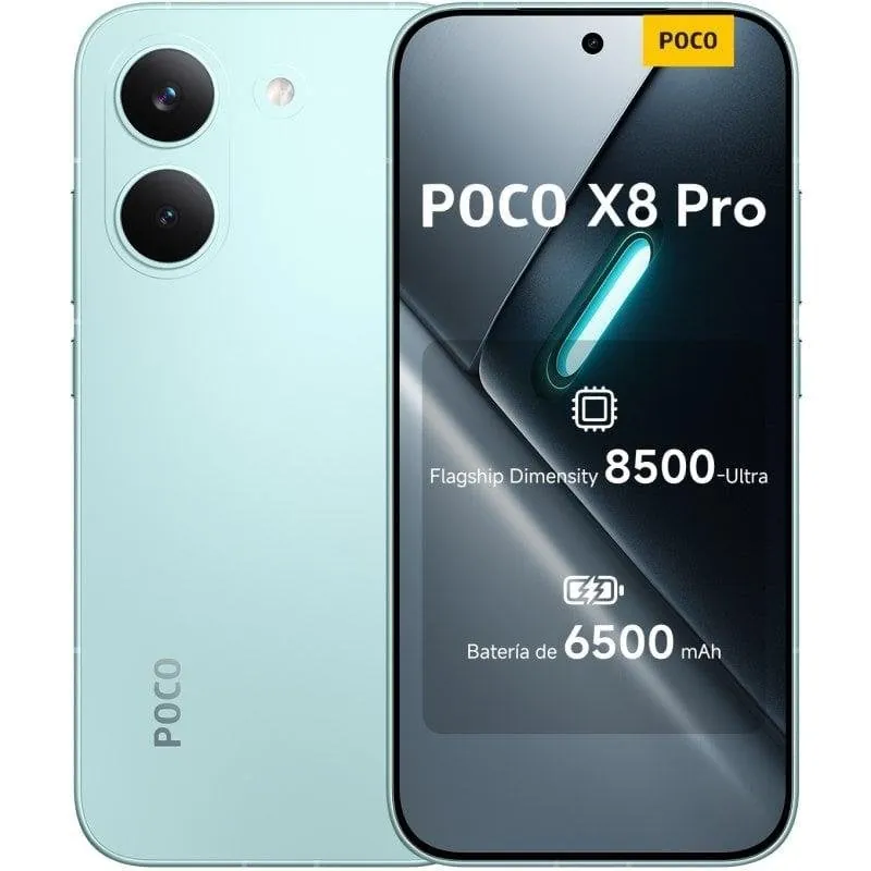 POCO X8 Pro 5G 8GB 256GB 6.59" Verde Menta MZB0N22EU