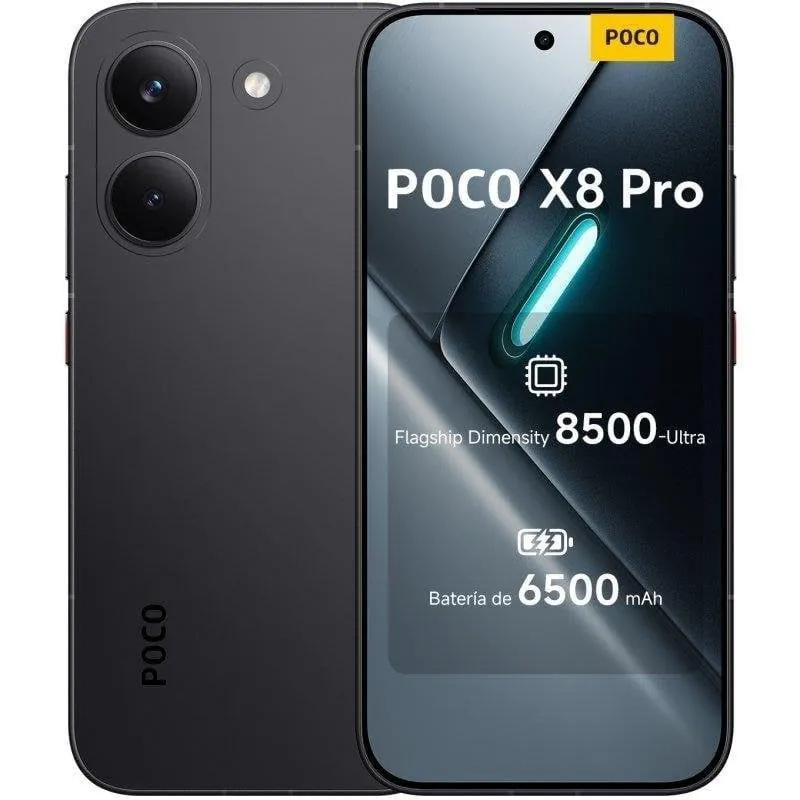 POCO X8 Pro 5G 8GB 512GB 6.59" Negro MZB0NVHEU
