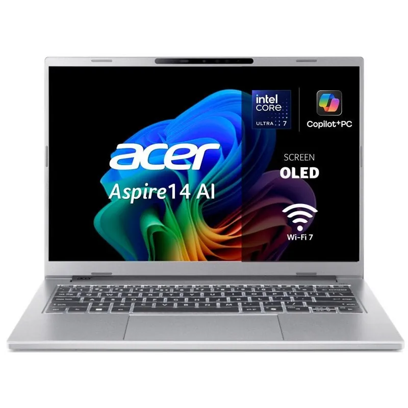 Portátil Acer Aspire 14 AI A14-53M 14" Intel Core Ultra 7 258V 32GB 1TB SSD Intel Arc Windows 11 Home NX.JNQEB.00C