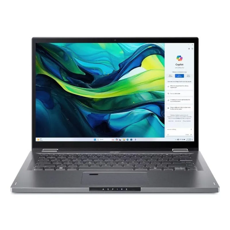 Portátil Acer Aspire Spin 14 ASP14-52MTN-505B 14" Intel Core Ultra 5 115U 16GB 512GB SSD Intel Graphics Windows 11 Home NX.J3LEB.00K