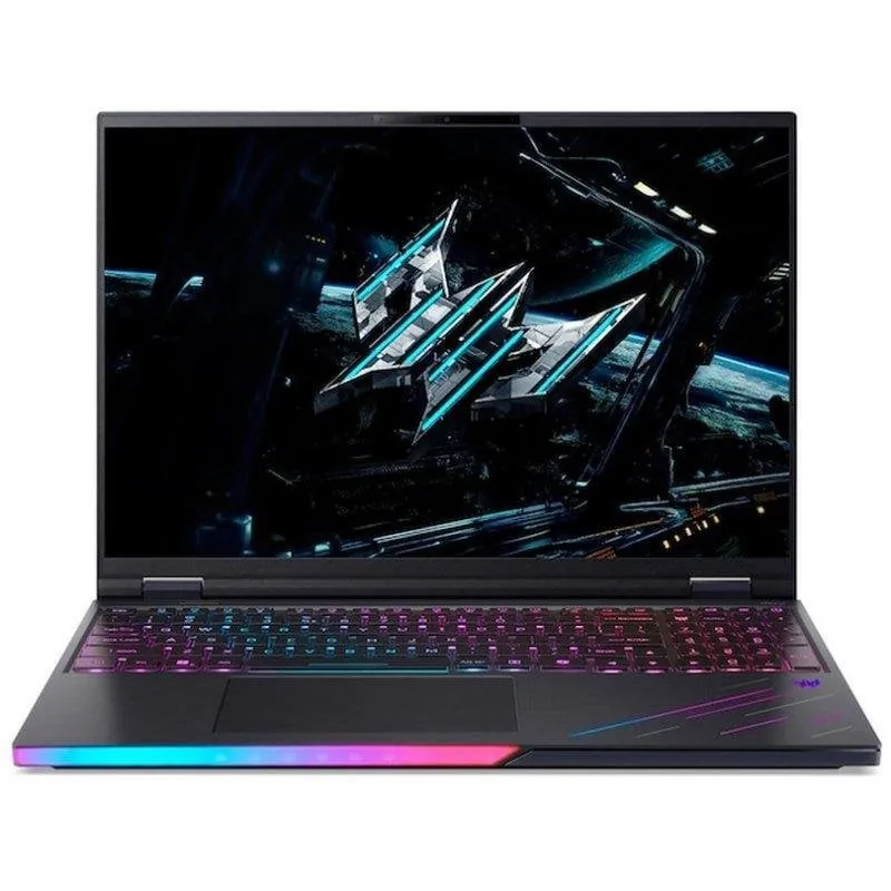 Portátil Acer Predator Helios 16 AI 16" Intel Core Ultra 9 275HX 32GB 2TB SSD RTX 5090 Sin S.O. NH.QW2EB.009